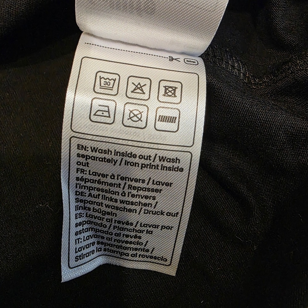 Rainbow 6 Siege X Long Sleeve T-Shirt Event STAFF Size XL 100% Organic Cotton - Picture 5 of 10